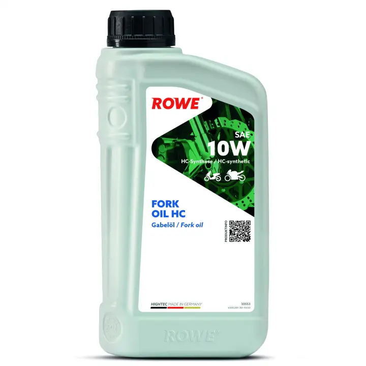 Олива 10W для мотовилок HIGHTEC FORK OIL HC (1L) ROWE 30553-0010-99 (фото 1)