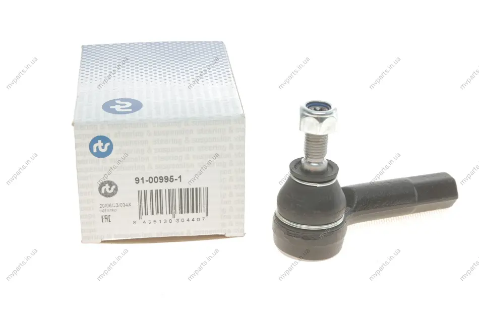 Наконечник тяги рульової (R) Audi A3 96-03/Skoda Octavia 96-10/VW Golf IV 97-05 (L=94mm) (довгий) RTS 91-00995-1 (фото 1)