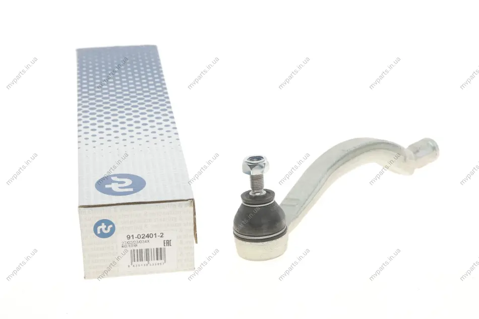 Наконечник тяги рульової (L) Renault Logan/Sandero 04- RTS 91-02401-2 (фото 1)
