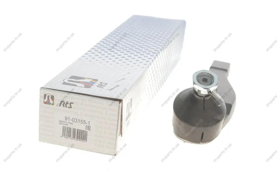 Наконечник тяги рульової (R) Ssangyong Actyon/Kyron/Rexton 02- RTS 91-03155-1 (фото 1)