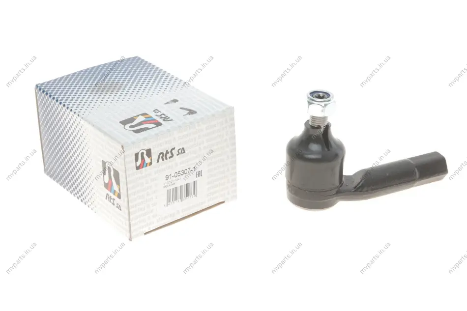 Наконечник тяги рульової (R) Skoda Fabia II 06-14/Rapid 12-19/VW Polo 09- RTS 91-05307-1 (фото 1)