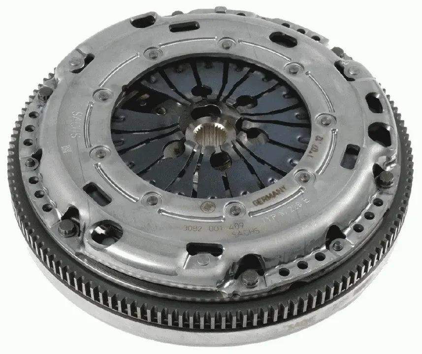 Демпфер + комплект зчеплення VW Caddy 1.9TDI 77kw 04-10/2.0TDI 81kw 10-15 2289 000 280 SACHS 2289-000-280 (фото 1)