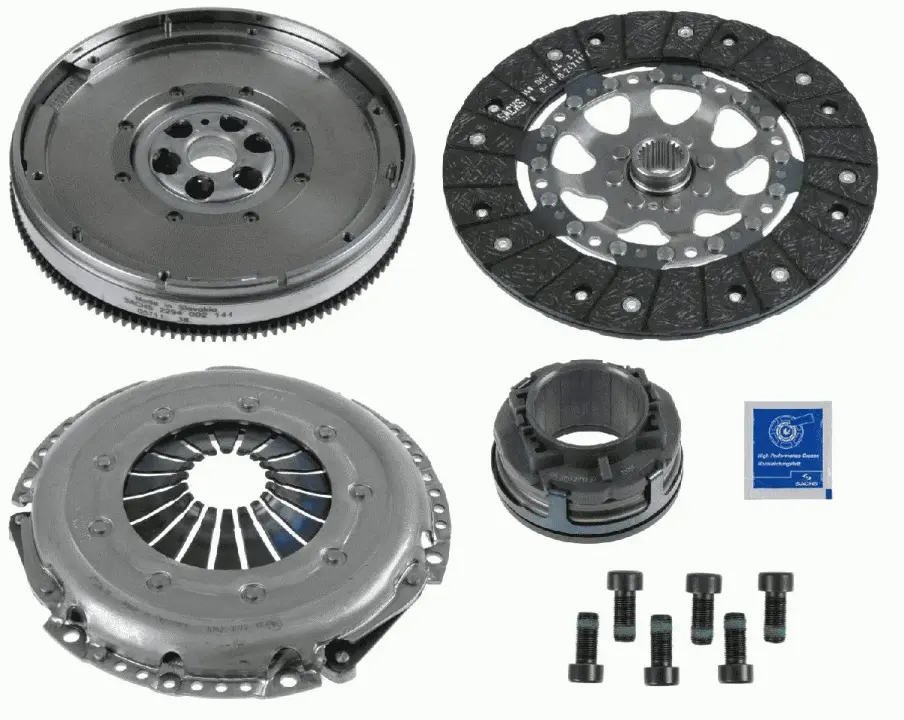 Демпфер + комплект зчеплення AUDI A4 B5/A6 C5/VW Passat B5 1.8-2.0 96-05 2290 601 015 SACHS 2290-601-015 (фото 1)
