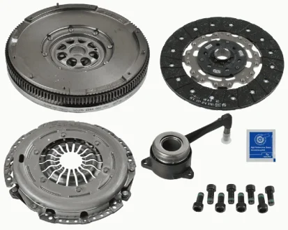 Демпфер + комплект зчеплення VW T5/Multivan 2.5TDI 03-09 2290 601 070 SACHS 2290-601-070