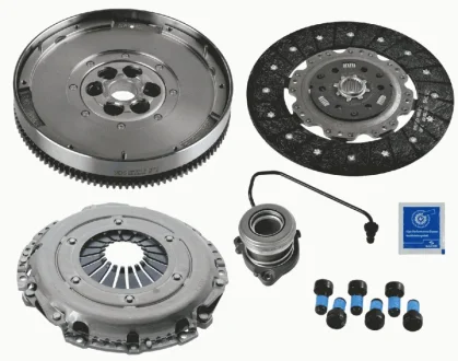 Демпфер + комплект зчеплення Opel Astra H/Vectra C 1.9 CDTI 04- 2290 601 072 SACHS 2290-601-072