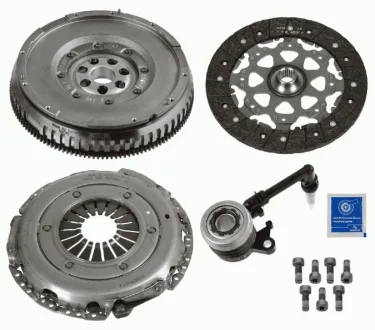 Демпфер + комплект зчеплення + вижимний Renault Megane/Scenic 1.9 dCi 08- 2290 601 097 SACHS 2290-601-097