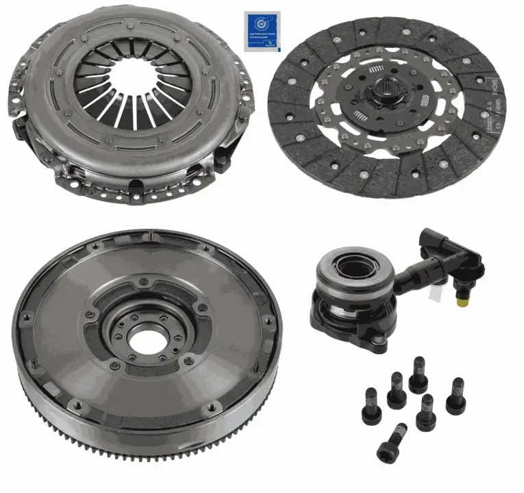 Демпфер + комплект зчеплення Ford Focus III/Mazda 3 1.6TDCi/CD 10- 2290 601 117 SACHS 2290-601-117 (фото 1)