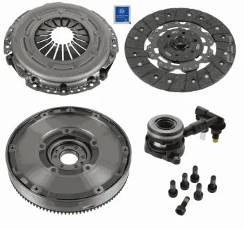 Демпфер + комплект зчеплення Ford Focus III/Mazda 3 1.6TDCi/CD 10- 2290 601 117 SACHS 2290-601-117