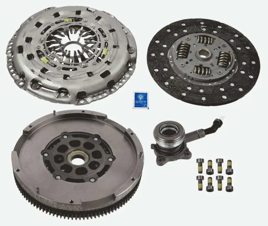 Демпфер + комплект зчеплення Ford Transit V363/Custom V362 2.2TDCi 06-, FWD 2290 601 163 SACHS 2290-601-163 (фото 1)