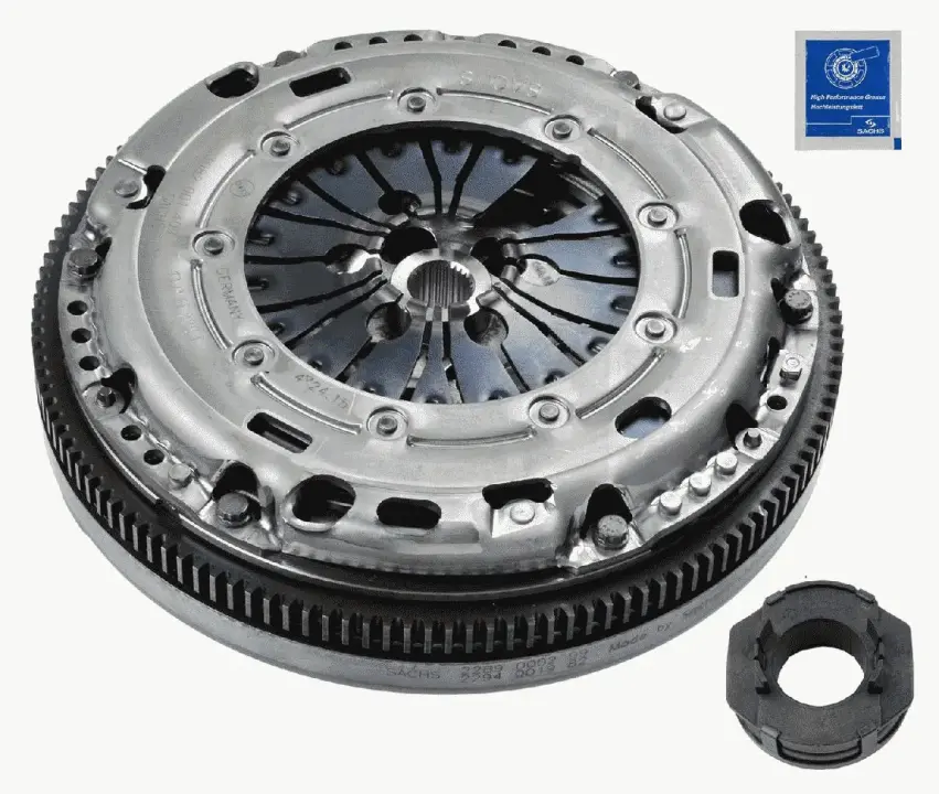 Демпфер + комплект зчеплення VW Caddy 1.9TDI 77kw 04-10/Golf V 1.6TDI 66-77kw 03-08 2290 602 004 SACHS 2290-602-004 (фото 1)
