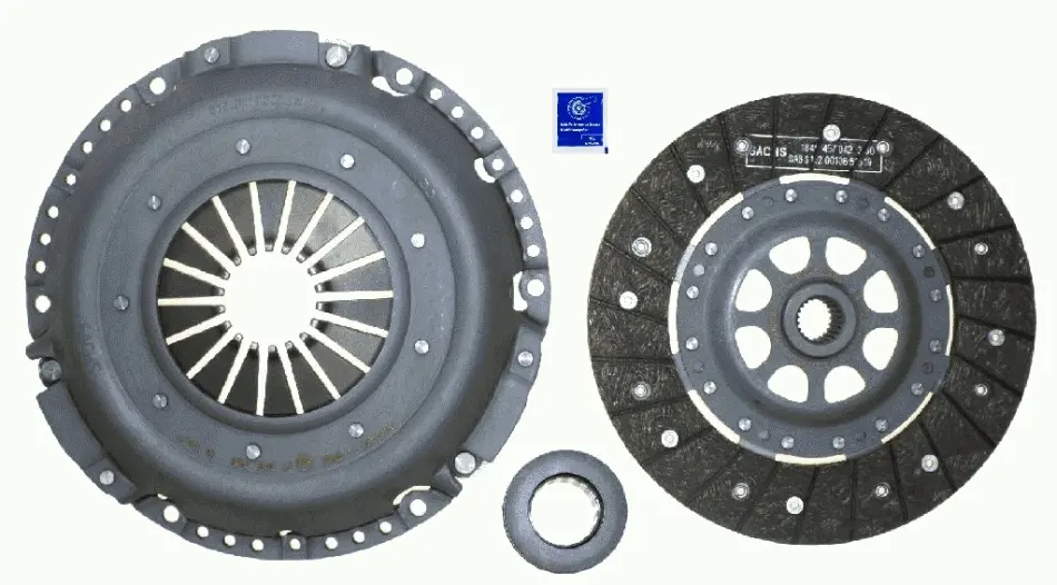 Комплект зчеплення Audi A8/VW Passat 2.3/2.8 V6 96-05 3000 387 101 SACHS 3000-387-101 (фото 1)