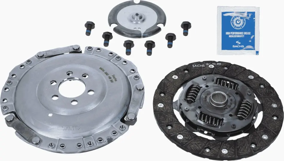 Комплект зчеплення VW Caddy II 1.9SDI 95-04 3000 822 601 SACHS 3000-822-601 (фото 1)