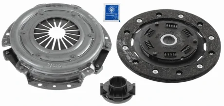 Комплект зчеплення Renault Clio 1.2 90-98 (d=180mm) (+вижимний) 3000 822 801 SACHS 3000-822-801