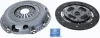Комплект зчеплення Ford Fiesta/Focus/Mondeo 1.6/1.8 98- (d=220) (z17) 3000 951 024 SACHS 3000-951-024 (фото 1)