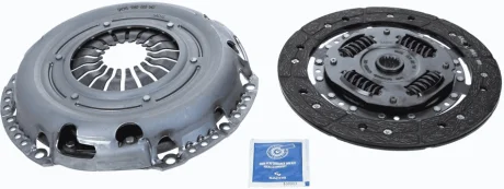 Комплект зчеплення Ford Fiesta/Focus/Mondeo 1.6/1.8 98- (d=220) (z17) 3000 951 024 SACHS 3000-951-024