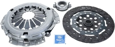 Комплект зчеплення Nissan X-Trail I 2.2dCi/Di 4x4, 01-13, 84/100kw (YD22ETI, YD22DDTi) 3000 951 869 SACHS 3000-951-869