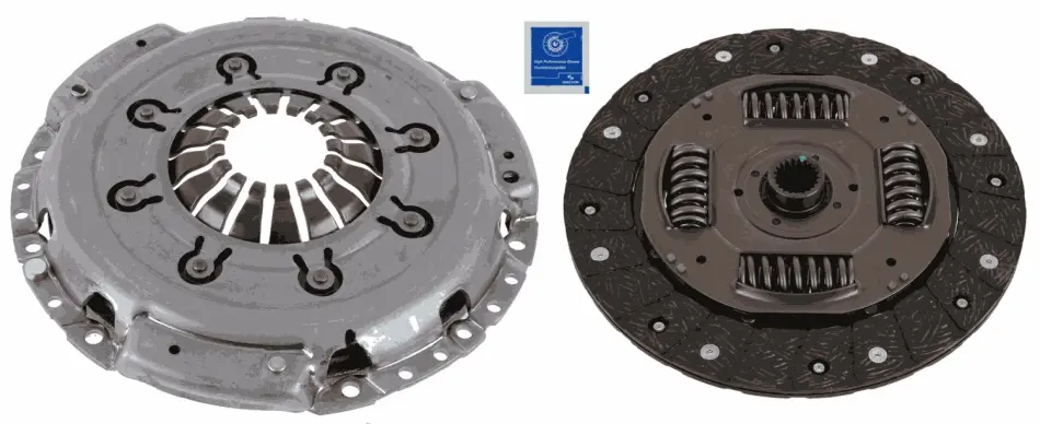 Комплект зчеплення Renault Master/Trafic 1.9dCi (d=240mm) 3000 951 908 SACHS 3000-951-908 (фото 1)