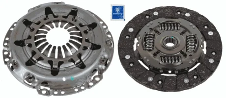 Комплект зчеплення Citroen C1/Peugeot 108 1.0 VTi 14- (d=200mm) (z=19) 3000 954 477 SACHS 3000-954-477