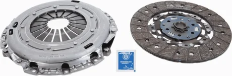 Комплект зчеплення VW Caddy III 1.9TDI 08-10 (77kw) 4motion/2.0TDI 07-10 (103kw) 3000 970 004 SACHS 3000-970-004