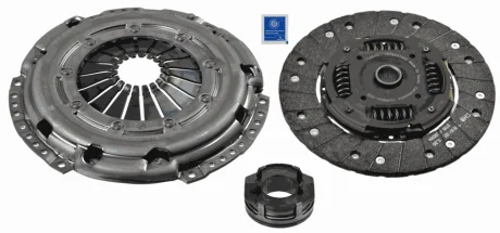 Комплект зчеплення VW Golf VII/Passat 1.6 TDI 12- (d=228mm) (+вижимний) 3000 970 069 SACHS 3000-970-069