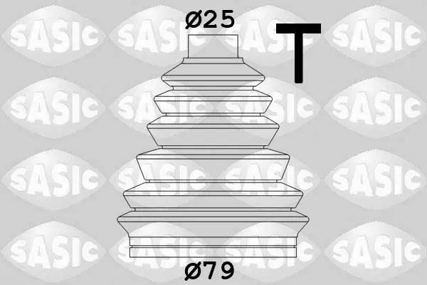 Пильовик RENAULT Clio II, Kangoo, Laguna II, Megane II, Scenic II, Thalia (вир-во) SASIC 1904049 (фото 1)