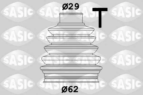 Пильовик VOLKSWAGEN Transporter T5, T6, MULTIVAN T5, T6 (вир-во) SASIC 1906150 (фото 1)