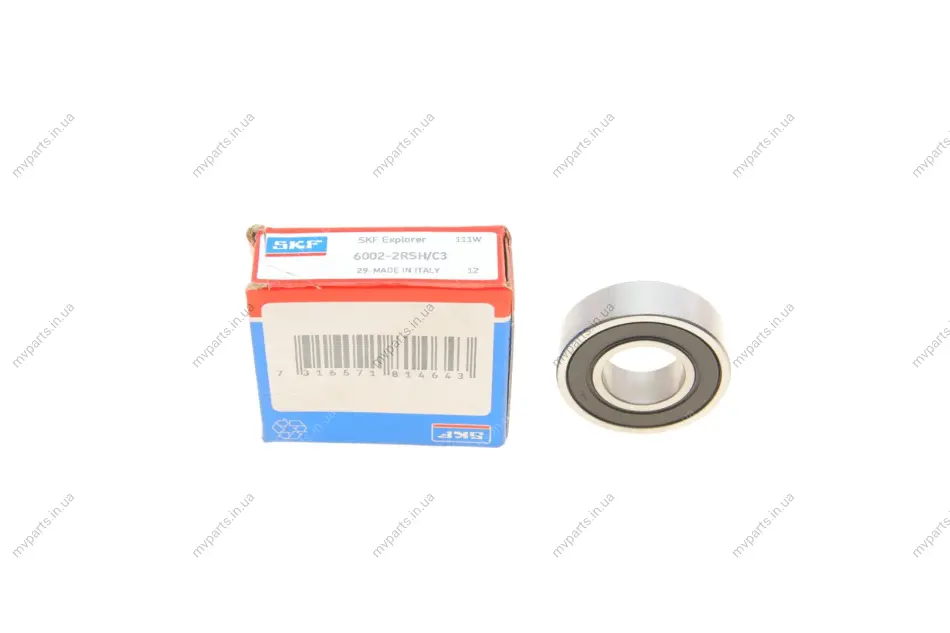 Підшипник (15x32x9) 6002-2RSH/C3 SKF 6002-2RSH-C3 (фото 1)