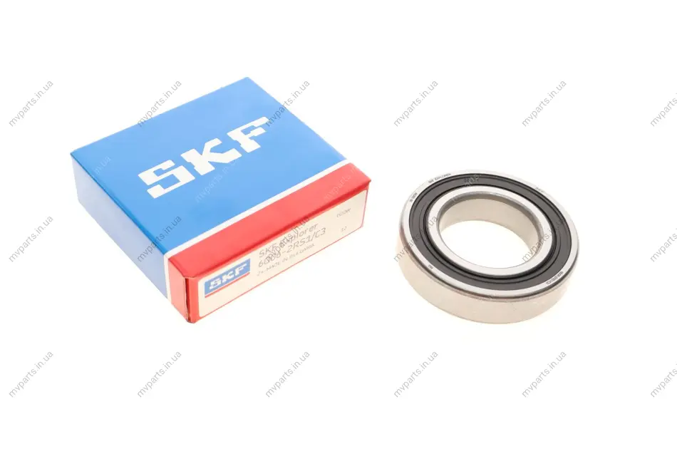 Підшипник (30x55x13) 6006-2RS1/C3 SKF 6006-2RS1-C3 (фото 1)