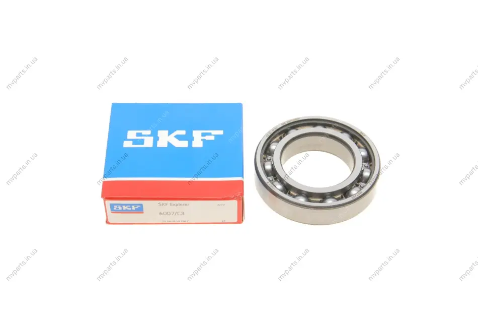 Підшипник (35x62x14) 6007/C3 SKF 6007-C3 (фото 1)