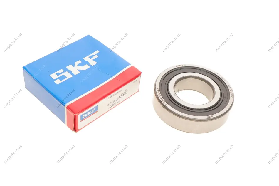Підшипник (30x62x16) 6206-2RS1/C3 SKF 6206-2RS1-C3 (фото 1)