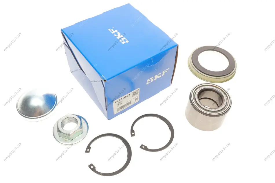 Підшипник маточини (задньої) Ford Fiesta 01-/Mazda 2 02-14 (29x53x37) (к-кт) (+ABS) VKBA 3532 SKF VKBA-3532 (фото 1)