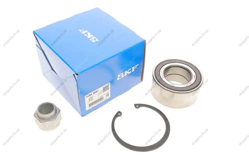 Підшипник маточини (передньої) Citroen C3/Peugeot 207/208 02- (37x72x33) (+ABS)(к-кт) VKBA 3657 SKF VKBA-3657 (фото 1)
