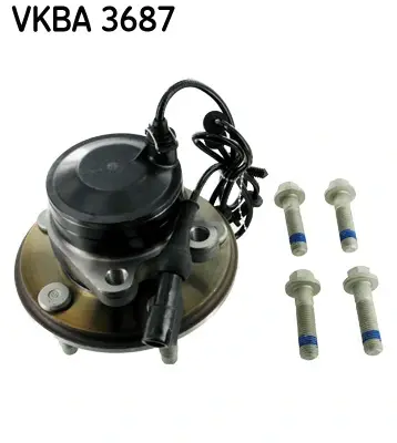 Підшипник маточини (передньої) Jaguar S-Type II (X200) 2.5-4.2 99-07 (+ABS) VKBA 3687 SKF VKBA-3687 (фото 1)
