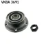 Підшипник маточини (задньої) Alfa Romeo 147 01-10/156 97-06/GT 03-10 (+ABS) VKBA 3691 SKF VKBA-3691 (фото 1)
