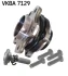 Маточина у зборі BMW 3 (G20, G80,G28), 5 (G30,F90), X3 (G01,G08) 16- зад. міст з ABS (Вир-во) SKF VKBA-7129 (фото 1)