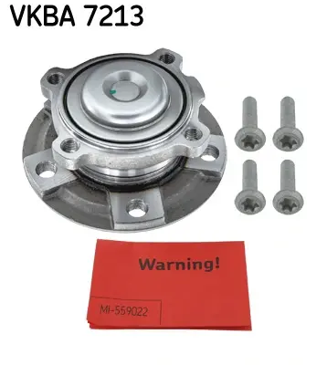 Підшипник маточини (передньої) BMW 1 (F20)/2 (F23)/3 (F34)/4 (F32/F83) 11- B37/B47/B48/N13/N47) VKBA 7213 SKF VKBA-7213 (фото 1)