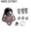 Опора кульова (передня/знизу) Land Rover Freelander 06-14 VKDS 317507 SKF VKDS-317507 (фото 1)