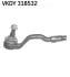Наконечник тяги рульової BMW X3 (E83) 04-10 (L=189mm) VKDY 318532 SKF VKDY-318532 (фото 1)