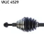 Піввісь (передня) VW Passat 2.0 TDI/TSI 4motion 15-/Audi Q3 Quattro 11-18 (R) (36x592) VKJC 4529 SKF VKJC-4529 (фото 2)