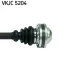 Піввісь (передня) VW T5 1.9TDi/2.0 03-15 (L) (38x27x645.5) VKJC 5204 SKF VKJC-5204 (фото 3)