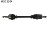 Вал приводний RENAULT FLUENCE, MEGANE III, SCENIC III, GRAND SCENIC III (вир-во) SKF VKJC-6204 (фото 1)