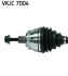 Піввісь (передня) Ford Galaxy/VW Sharan 95-10 (38x510x48T) (+ABS) VKJC 7004 SKF VKJC-7004 (фото 2)