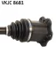 Піввісь (передня) Audi A4 08-15/A5 08-17 (42x468) VKJC 8681 SKF VKJC-8681 (фото 3)