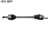 Піввісь (передня) Citroen Berlingo/Peugeot Partner 18- (L) (28x24/680) VKJC 8897 SKF VKJC-8897 (фото 1)