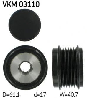 Механізм вільного ходу генератора SKF VKM-03110