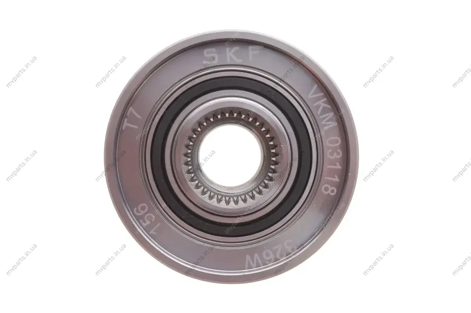 Шків генератора VW Caddy 1.2TSI 10-, 6PK VKM 03118 SKF VKM-03118 (фото 1)