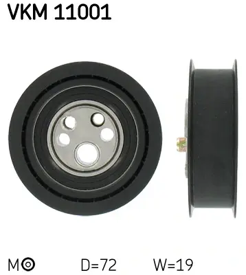 Ролик натягувача ременя (Вир-во) SKF VKM-11001 (фото 1)