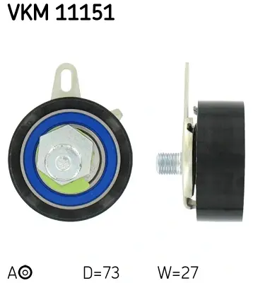 Натяжний ролик, ременя ГРМ (Вир-во) SKF VKM-11151 (фото 1)