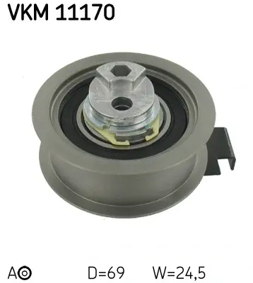Натяжний ролик зубчастого реміня (Вир-во) SKF VKM-11170 (фото 1)