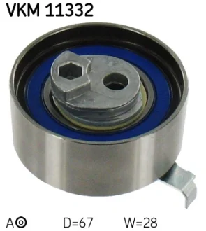 Натяжний ролик, ремінь ГРМ (Вир-во) SKF VKM-11332